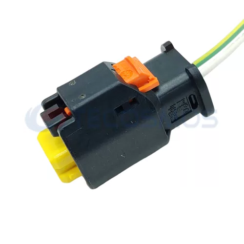 Auto Parts Automotive Exhaust Valve Waterproof Wire Harness Terminal Connector for BMW 2-Pin Female 1801175-4 - image 3